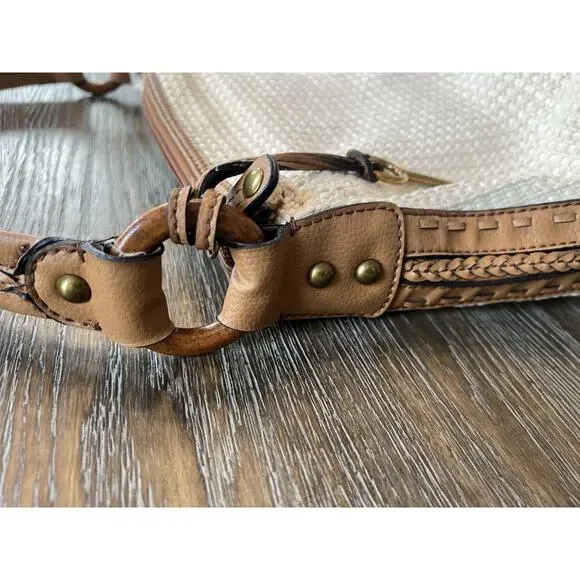 VTG Fossil 1954 Classic Bag Medium Size 9”x13” Zip Top Cream Color - Picture 2 of 13